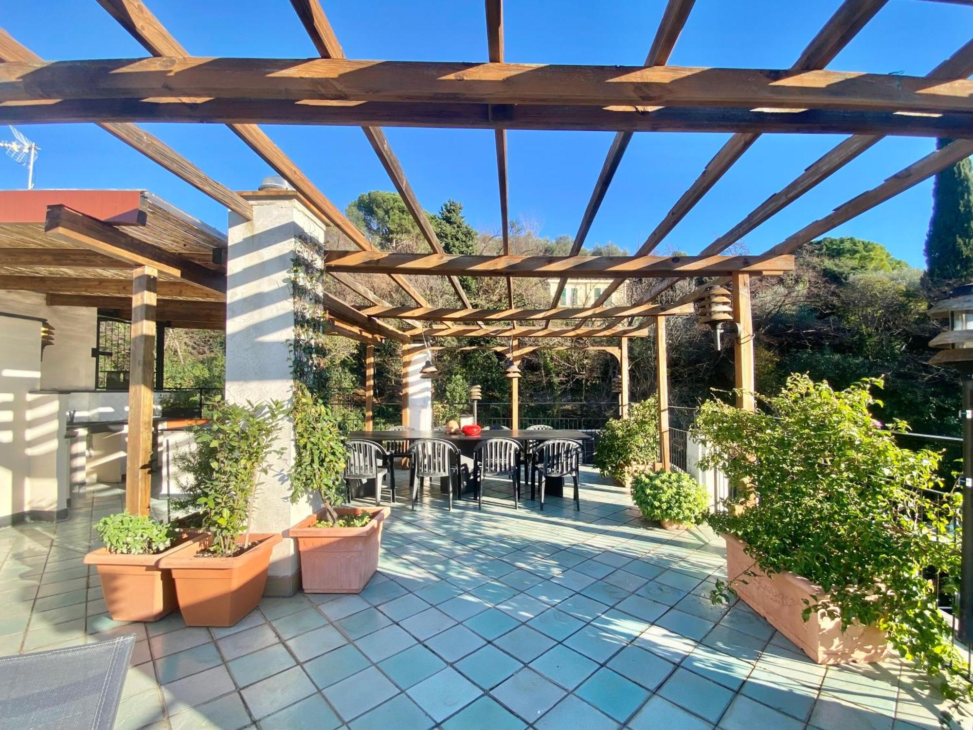 Welcome Riviera - Paradiso 12-Ultimo Restauro Nel 2025-Vista Mare Stupenda-Balcone Con Vista Meravigliosa Piu' Terrazza Solarium Sovrastante Di 70 Mq Esterna 라팔로 외부 사진