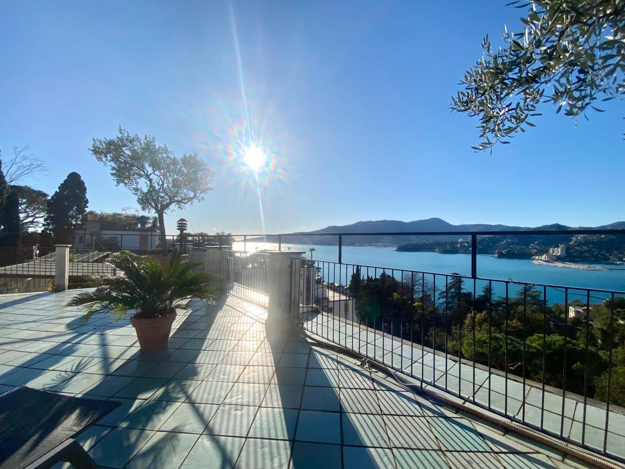Welcome Riviera - Paradiso 12-Ultimo Restauro Nel 2025-Vista Mare Stupenda-Balcone Con Vista Meravigliosa Piu' Terrazza Solarium Sovrastante Di 70 Mq Esterna 라팔로 외부 사진